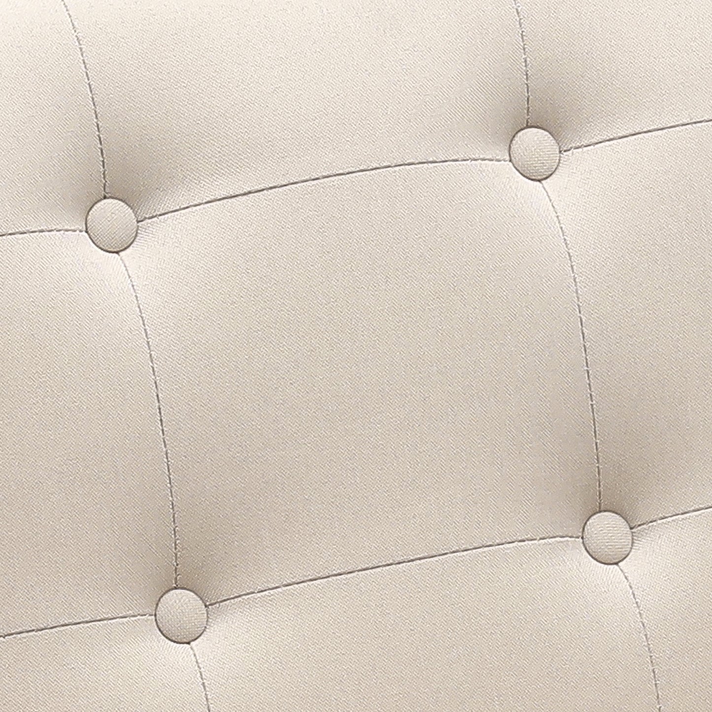 SYNGAR Accent Chair for Living Room, Bedroom Comfy Reading Armchair with Solid Wood Legs, Modern Tufted Arm Chair Soft Linen Upholstered Cozy Side Single Sofa Chair Relaxing Seating, Beige