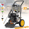 Syngar 4000PSI Pressure Washer with 27FT High-Pressure Hose & 5 Nozzle & Spray Gun, 2.6GPM, Gas Pressure Washer for Patio & Garage
