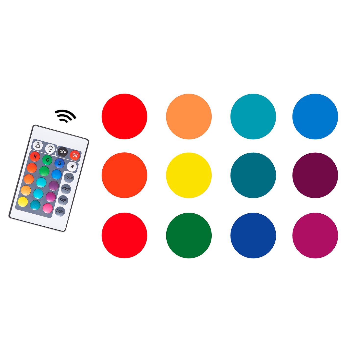 SYNGAR Black TV Stand for 55 inch TV, Modern High Glossy TV Console Table Stand with 16 Colors LED Lights, Living Room TV Table Stand Buffet Cabinet with Storage, 47"L×16" W×16" H