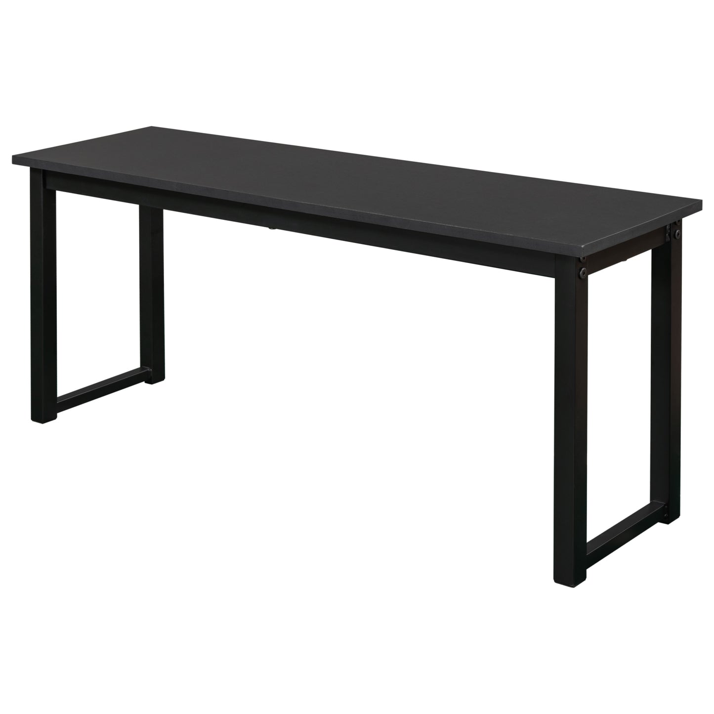 3 Pieces Modern Kitchen Table Set, High Counter Dining Table w/ 2 Benches, Stylish Dining Table Furniture Set, 4-Person Space-Saving Dinette, Modern Pub Table Set, Elegant Bistro Table Set, C14