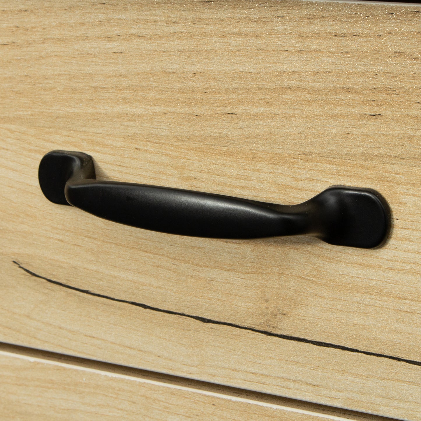 Sideboard Storage Cabinet, 43" Storage Cabinets with Doors and Shelves, Kitchen Buffet Sideboard for Dining Room Living Room Entryway, Oak, LJ4008