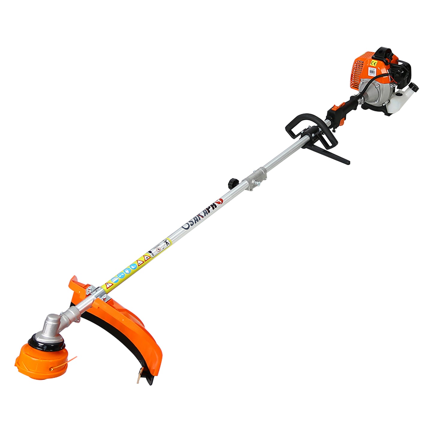 4 in 1 Grass Trimmer, Multi-Functional String Trimmer with Gas Pole Saw, Hedge Trimmer, Grass Trimmer, and Brush Cutter, Weed Eater for Patio Garden Lawn, 33CC 2-Cycle