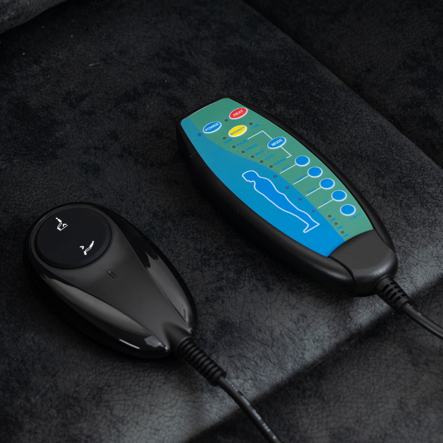 Power Lift Recliner Chair, Elderly Sofa with Heat Therapy and Massage Function, Remote Control, Living Room Furniture Heavy Duty Power Lift Recliner with Side Pocket for Home Use, Blue