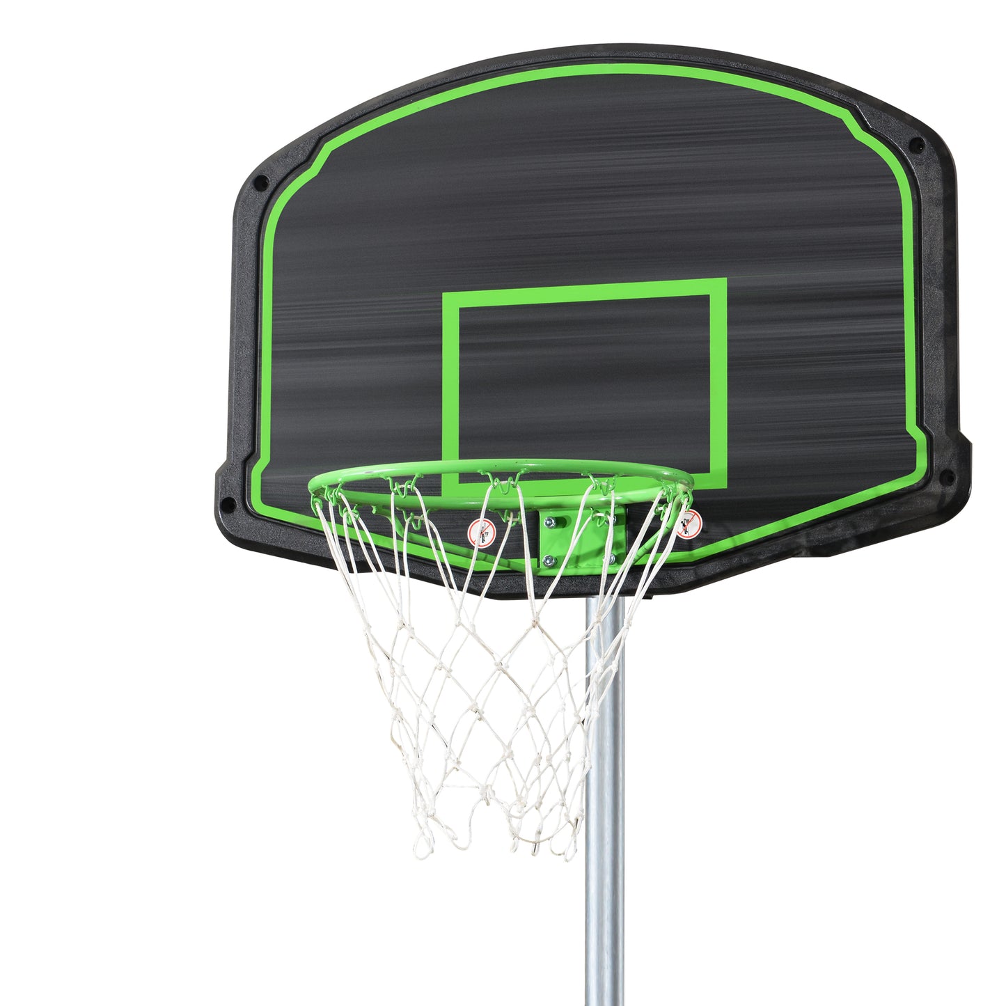 Trampoline and Swing Set, 12FT Trampoline with Slide, Basketball Hoop and Enclosure Net, Outdoor Jumping Fitness Trampoline for Yard, Patio, School, Recreational Trampoline for Kids/Adults, D7691