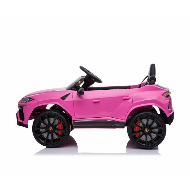 12V Kids Ride on Car for Girls Boys, Pink Electric Car Kids Battery Powered Toys with Parent Remote Control, LED Headlights, 3 Adjustable Speeds, Birthday Gift Christmas Gift for Kids
