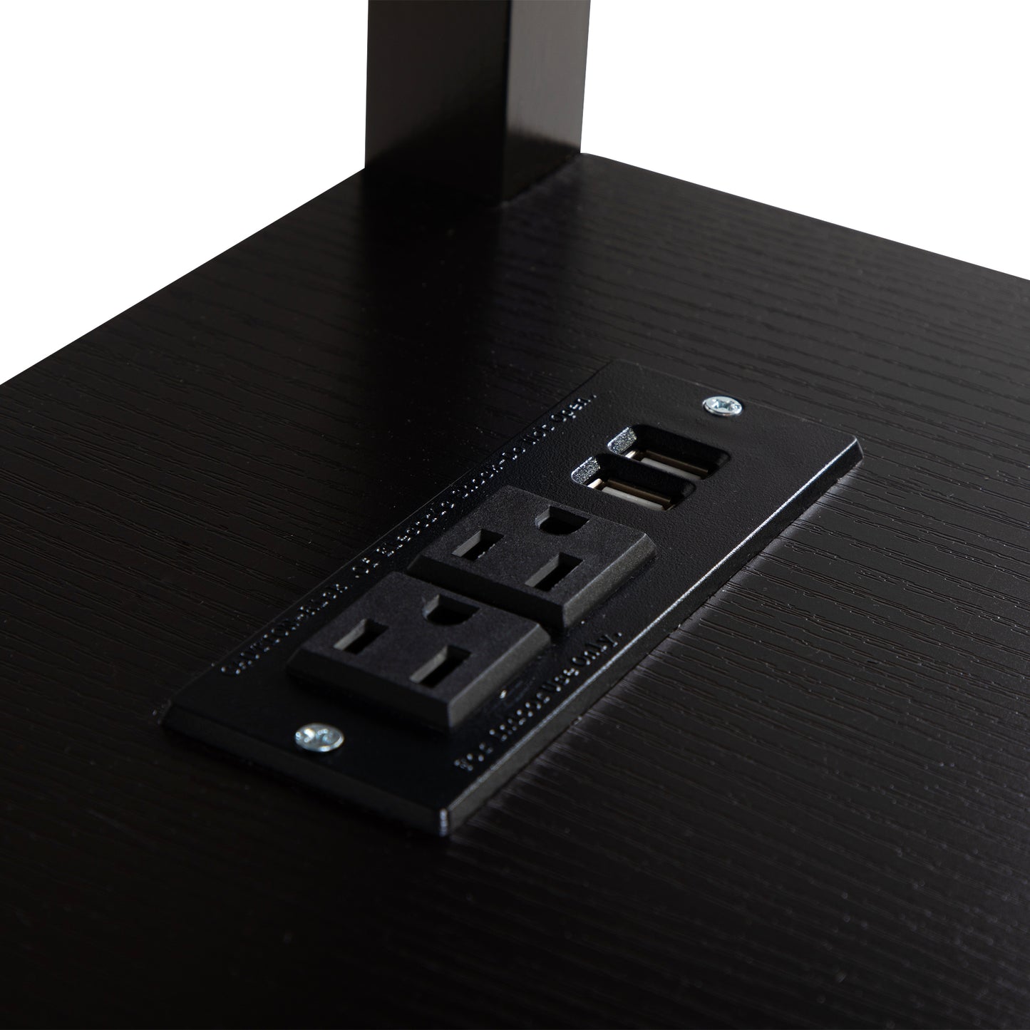 SYNGAR Side Table Set of 2 with Charging Station, End Table with USB Port and 2 Drawers for Bedroom Living Room, Coffee