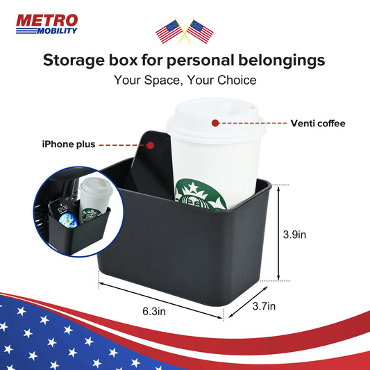 SYNGAR Electric Mobility Scooters for Seniors with Anti-tip Wheels, 4 Wheels 8mph Powered Mobility Scooters for Adults with Storage Box, Swivel Seat, Folding Mobility Scooter, Easy Assembly, Blue