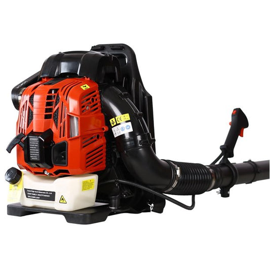 SYNGAR Leaf Blower Gas Powered Backpack with Extention Tube for Snow Blowing and Cleaning, 76CC 2-Cycle, Not for Sale in California, LJ2425