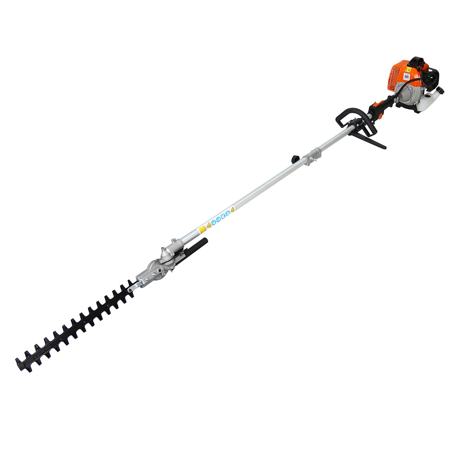 Grass Trimmer Weed Eater, 4 in 1 Gas Powered 2-Cycle String Trimmer with Gas Pole Saw, Hedge Trimmer, Grass Trimmer, and Brush Cutter for Outdoor Home Commercial
