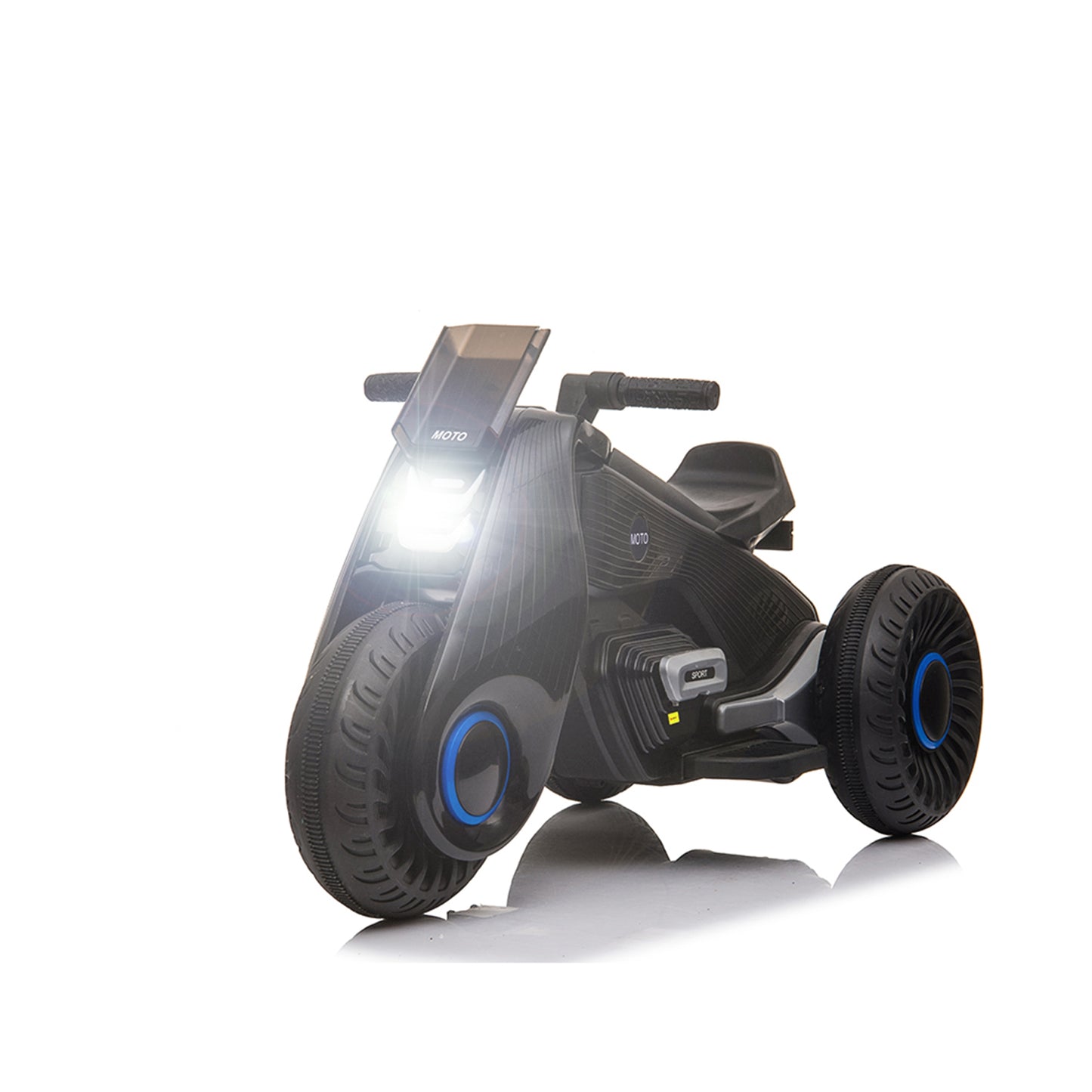 Kids Ride on Motorcycle, 6V Battery Powered Ride on Toy with LED Headlight, Music and Pedal, Electric Motorcycle Vehicle Toy for Boys and Girls, Fits for Road, Lawn, Garden, Park, C10